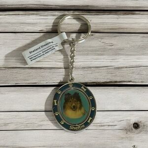 Shetland Spinning Key Chain